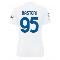 Inter Milan Alessandro Bastoni #95 Bortedrakt Dame 2023-24 Kortermet